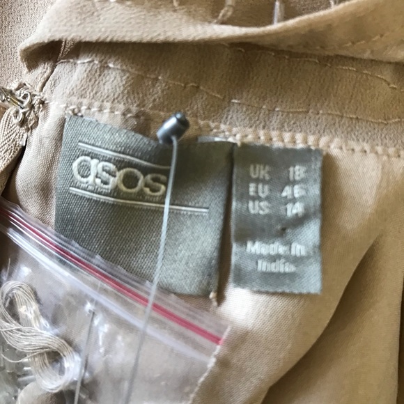 NWT ASOS Beaded Dress - Picture 7 of 10